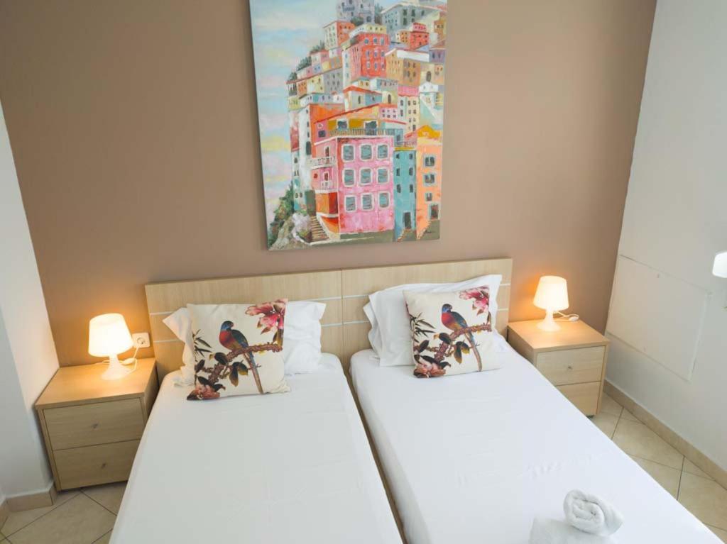 Néa Péramos Seagull Apartments מראה חיצוני תמונה