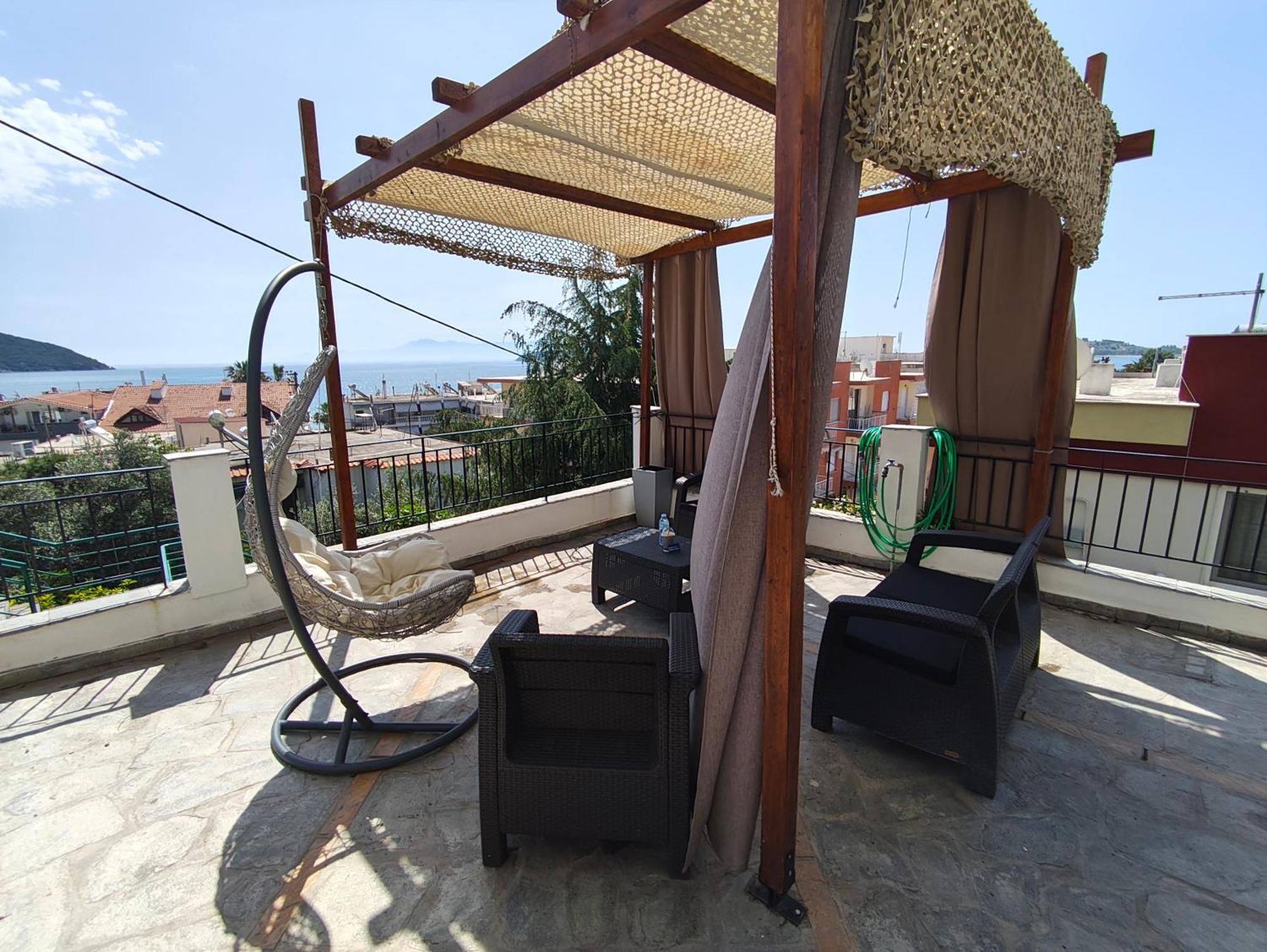 Néa Péramos Seagull Apartments מראה חיצוני תמונה