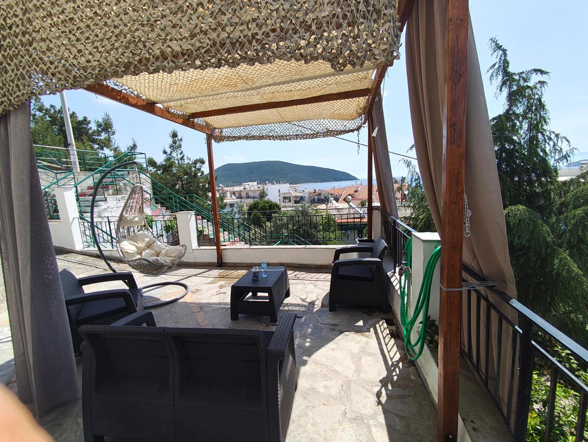 Néa Péramos Seagull Apartments מראה חיצוני תמונה